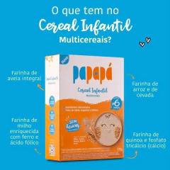 Cereal Infantil Papapa Multicereais - 170g na internet