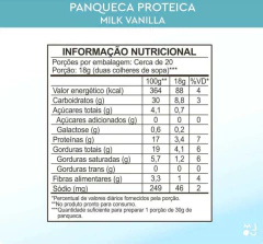 Panqueca Proteica Milk Vanilla Sem Lactose e Açúcar 350g na internet