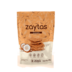 Zaytas Cocada Lascas Crocante Sem Glúten Vegana Crocante 80g