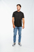 REMERA REICH WAFFLE RLX BLACK en internet