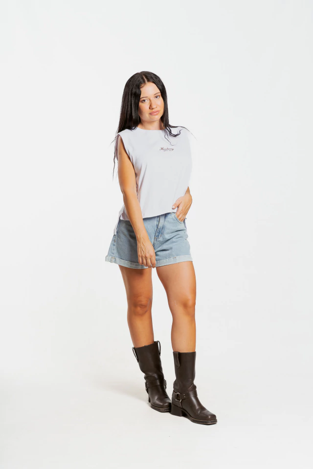 MUSCULOSA SINCE2015 RIBB WHITE — imagen 4