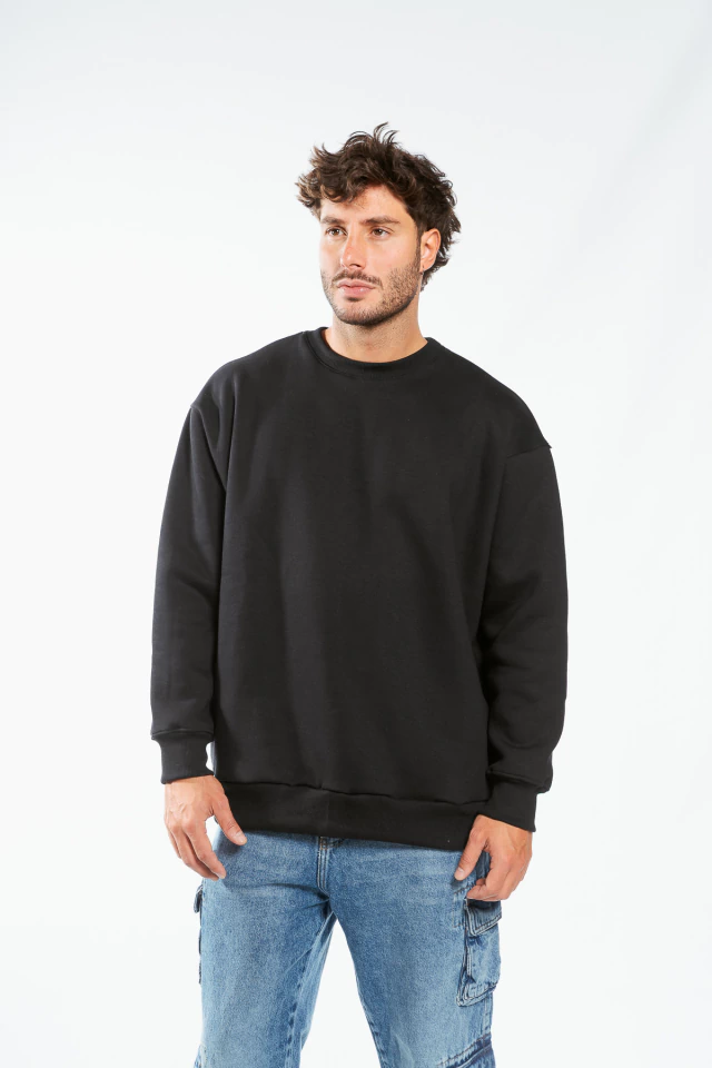 BUZO BRUSELAS OVER BLACK