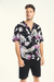 CAMISA M/C MONSTERA BLACK