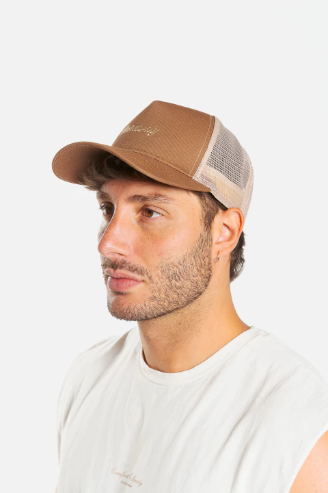 GORRA HARDWAY COMBINADA BROWN - comprar online