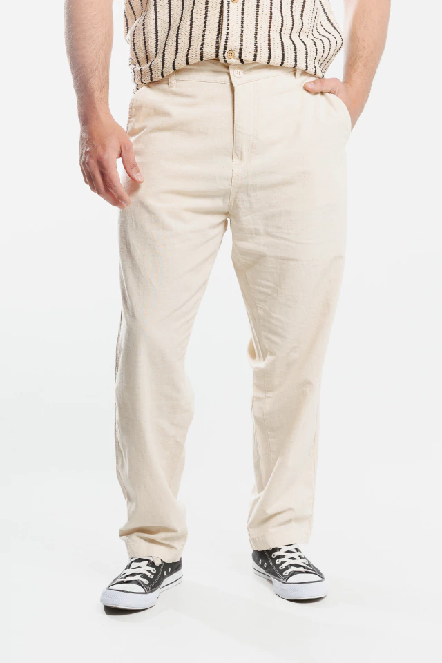 CHINO GUATEMALA LINO BEIGE