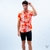 CAMISA M/C VULCANO ORANGE - comprar online