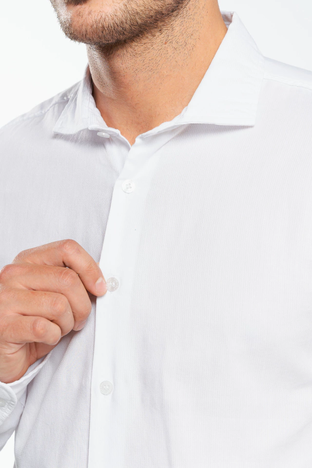 CAMISA MARACAIBO RATIER WHITE