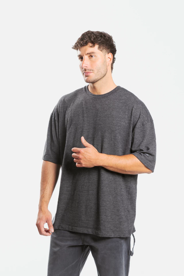 REMERA JAMES OVER FLAME BLACK