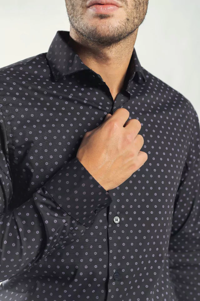 CAMISA BLUE PENTAGON BLACK — imagen 3