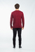 SWEATER AMBERES BASIC BORDO - comprar online