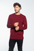 SWEATER AMBERES BASIC BORDO en internet