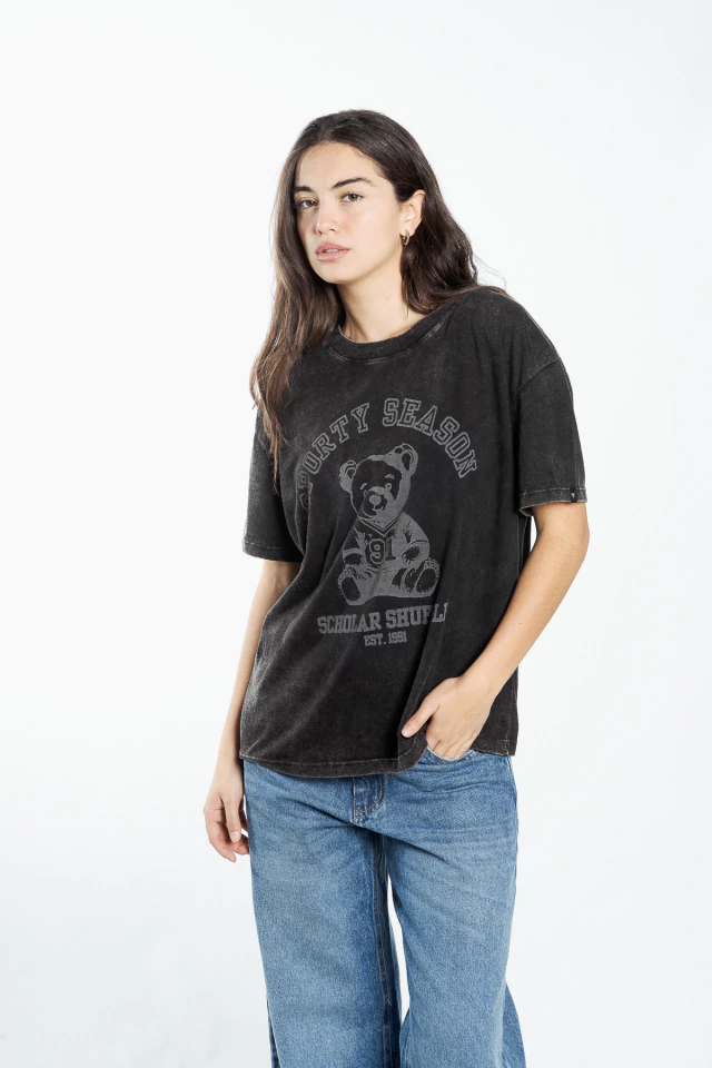 REMERA BEAR RLX ACID BLACK