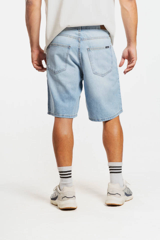 BERMUDA BRAGA DENIM REG BLUE