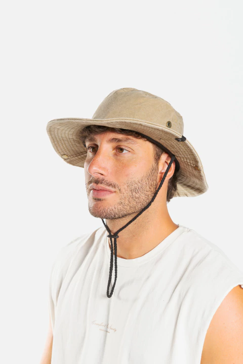 GORRO DARWIN AUSTR WASH BEIGE - comprar online