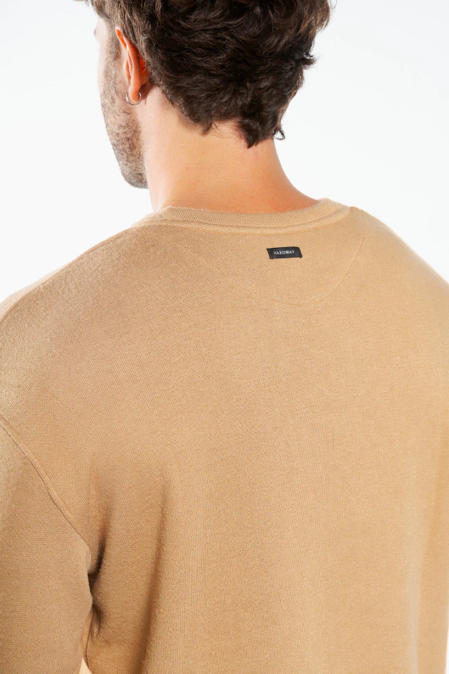 BUZO FRIBURGO LANILLA KHAKI — imagen 2