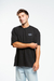 REMERA HARD HUMAN OVER BLACK - tienda online