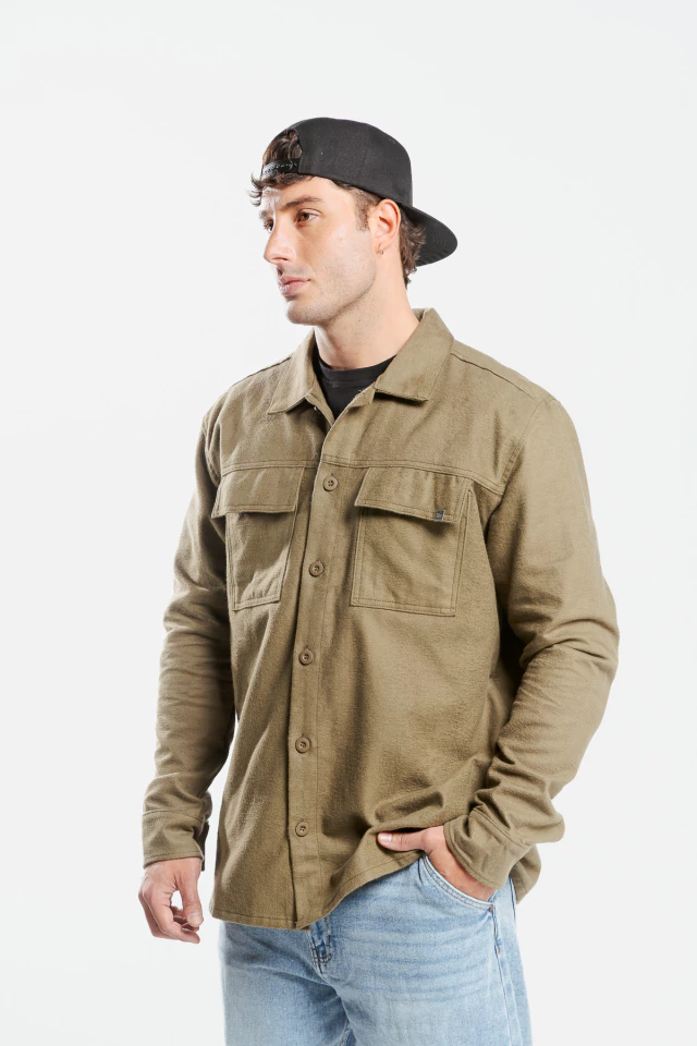 CAMISACO MALMO PAÑO GREEN