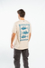 REMERA HARD FISH RLX BEIGE - tienda online