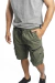 BERMUDA CALI CARGO ZIPP GREEN
