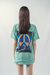 Imagen de REMERA PEACE FLOWER GREEN