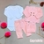 conjunto recién nacido lana con body de algodón - comprar online