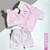 Cajita de 3 Piezas con batita manga corta - tienda online