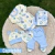 Ajuar 5 Piezas con Body estampado con babero en internet