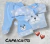 Conjunto 3 Piezas de Micropolar buzo estampado con Gorro - tienda online