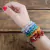 Kit 7 Pulseiras dos Chakras Cascalho na internet