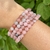 Pulseira Opala Rosa | Esfera 6mm - comprar online