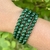 Pulseira Mica Verde | Esfera 6mm - comprar online