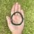 Pulseira Mica Verde | Esfera 6mm - Conexão Cristal