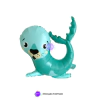 Globo Metalizado Foca Bebé Kid 16" x5