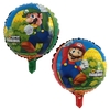 Globo Circulo Super Mario Bross & Luigi 18" x5