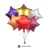Globo Estrella Matte 18" x5 - comprar online