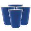 Vasos Polipapel Liso Azul x8