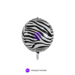Globo Orbz Animal Print Metalizado 24" x5 en internet