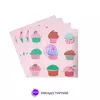 Servilleta Temática Cup Cake x20
