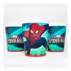 Vasos Plastico Spiderman Descartable x10