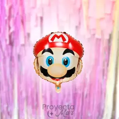 Globo Cabeza Mario Bross 24 Pulgadas
