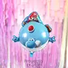 Globo Tortuga Celeste Mario Bross 24 Pulgadas