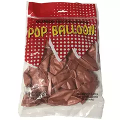 Bolsa Globos Pop Balloon 10" Perlados x50 - Proyectamar