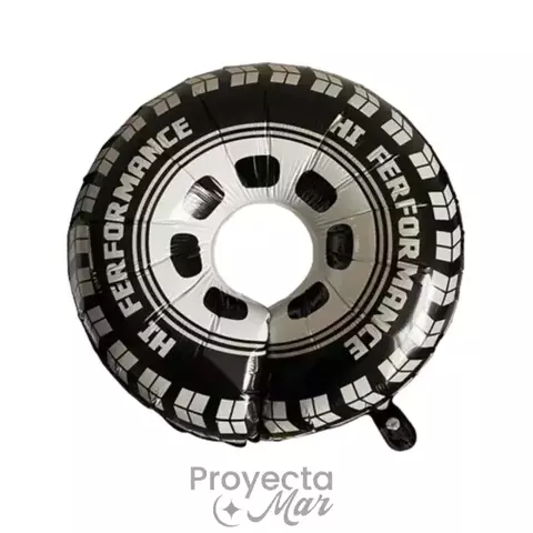 Globo Rueda de Auto Carrera 24"