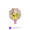 Globo Circulo Princesa Bella 12" x5