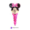 Globo Paleta Figura Minnie Mouse Lunares 12" x5
