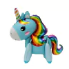 Globo Unicornio 4D Pelo Multicolor 22" x5
