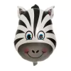 Globo Cabeza Cebra 20" x5