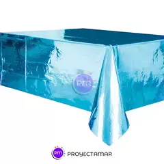 Mantel Metalizado Rectangular en internet