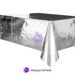 Mantel Metalizado Rectangular - tienda online