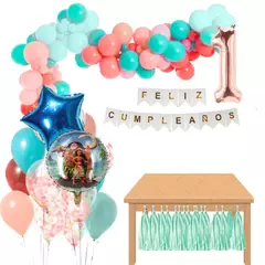 Combo Cumpleaños Kit Globos Moana